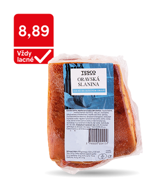 Tesco oravská slanina