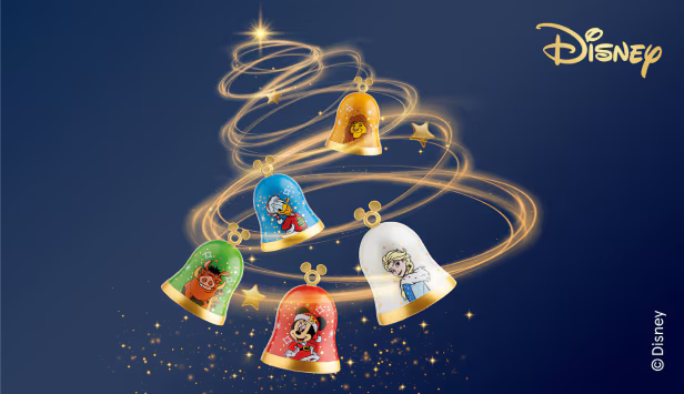 Vyberte si Disney zvonček na vianočný stromček