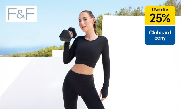 Kolekcia F&F Active so  zľavou až -25 %