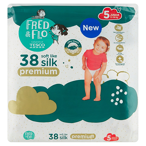 Fred & Flo Premium plienky Junior 5 11-18 kg 38 ks
