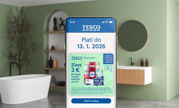 Zľava 3 € pri nákupe vybranej kozmetiky nad 15 €