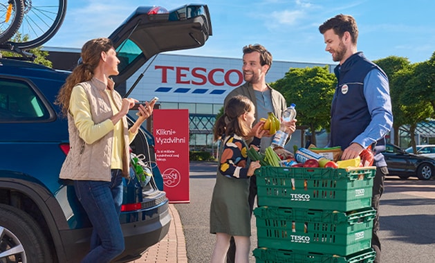 Vyzdvihnite si online objednávku potravín v predajni