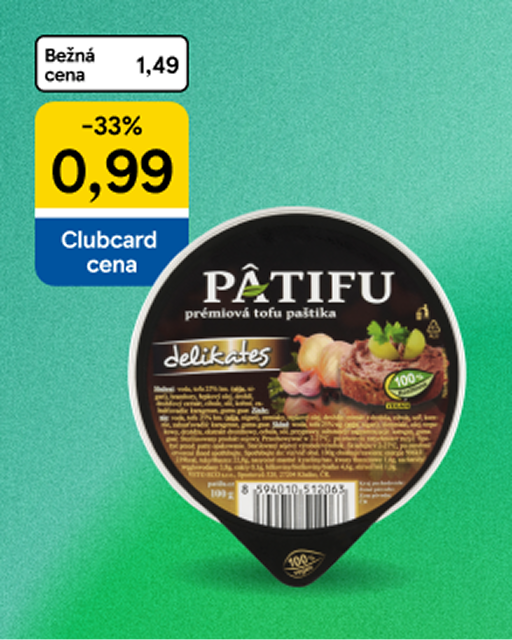 Patifu tofu paštéta