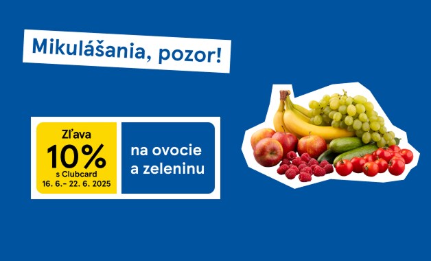 Tesco Liptovský Mikuláš prináša 4 týždne plné výhod!