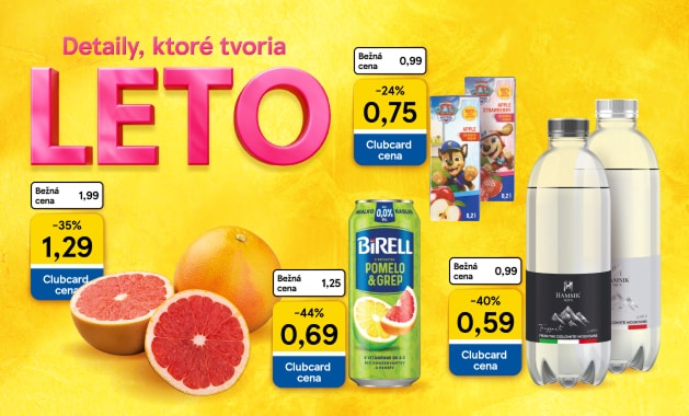 Osviežujúca letná ponuka