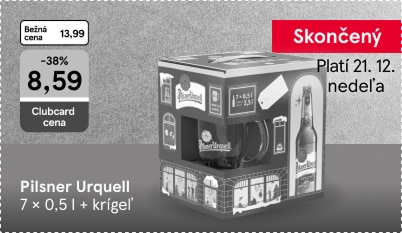 Pilsner Urquell, 7 × 0,5 l
