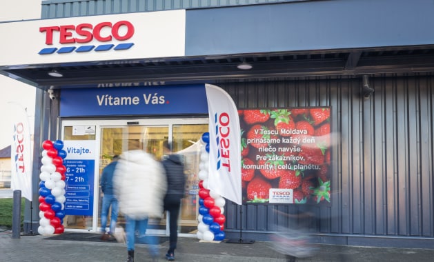 Kompletne vynovené Tesco Moldava