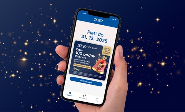 Získajte extra 100 bodov Clubcard pri nákupe 2 a viac Disney zvončekov