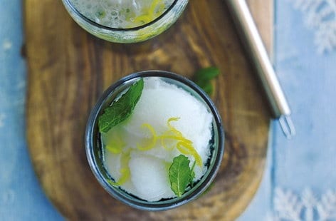 Image of "Lemon and mint sgroppino"