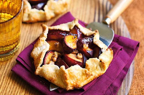 Image of "Freeform plum tarts "