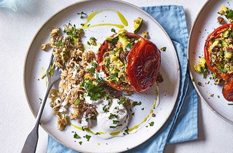 Image of "Spiced stuffed tomatoes"