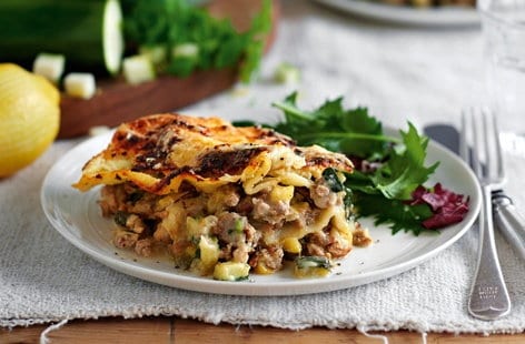 Image of "Turkey, spinach and ricotta lasagne"
