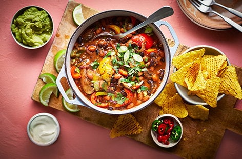 Image of "Smoky bean chilli"