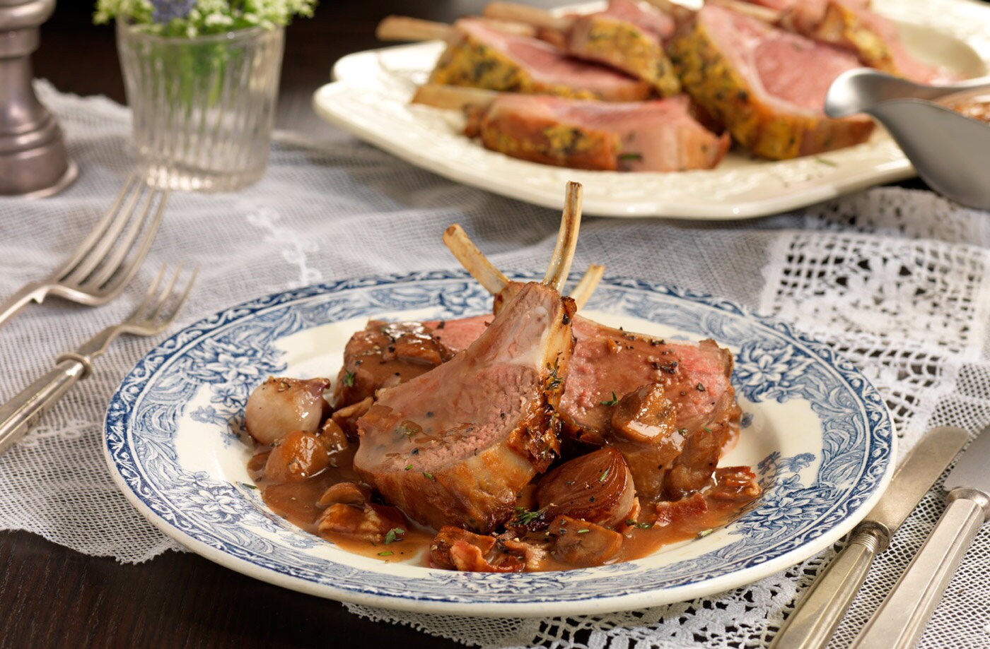 Tesco Finest spring lamb chasseur