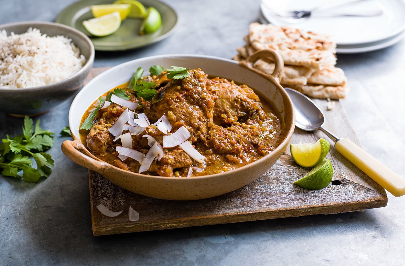 Slow-cooker south Indian chicken curry