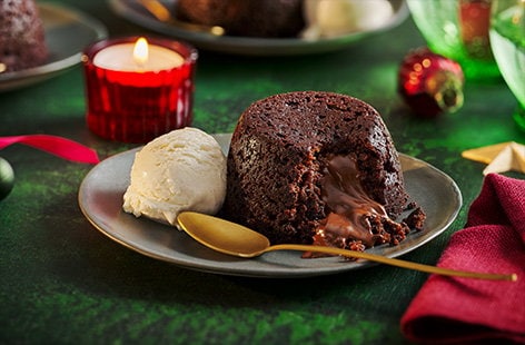 Image of "Vegan dark chocolate fondants"