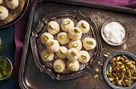 Image of "Coconut ladoo"