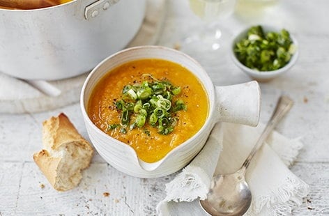 Image of "Carrot and ginger soup"