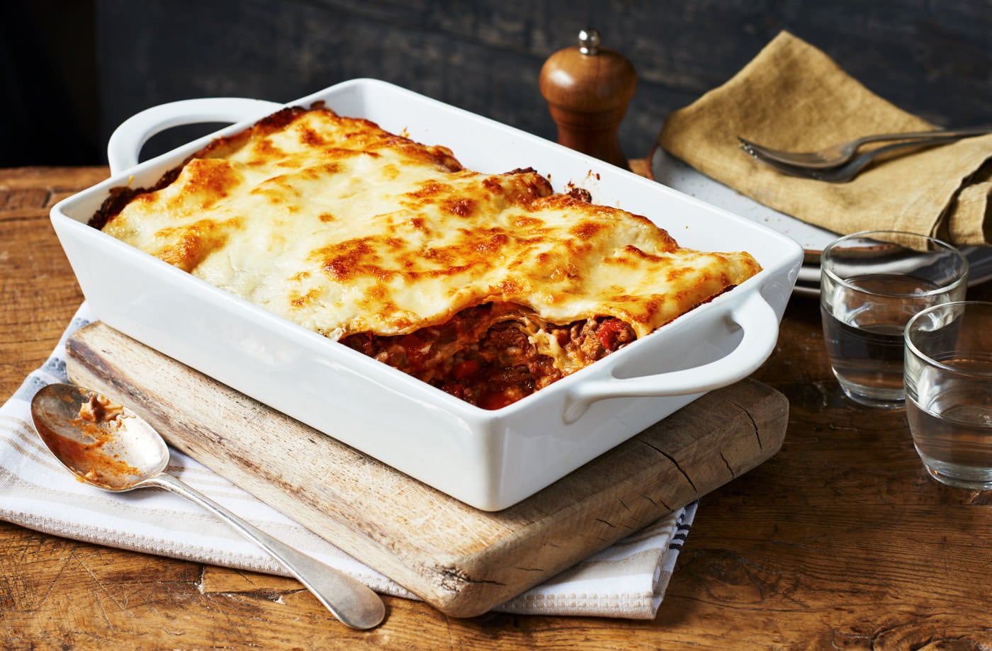 Simple lasagne
