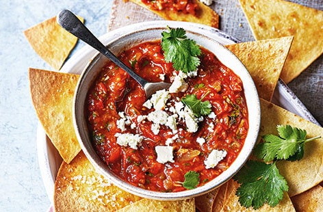 Image of "Charred tomato dip"