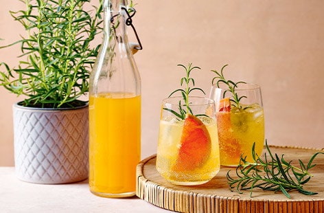 Image of "Rosemary and citrus cordial"