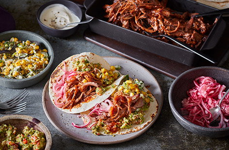 Image of "Sticky brisket tacos"
