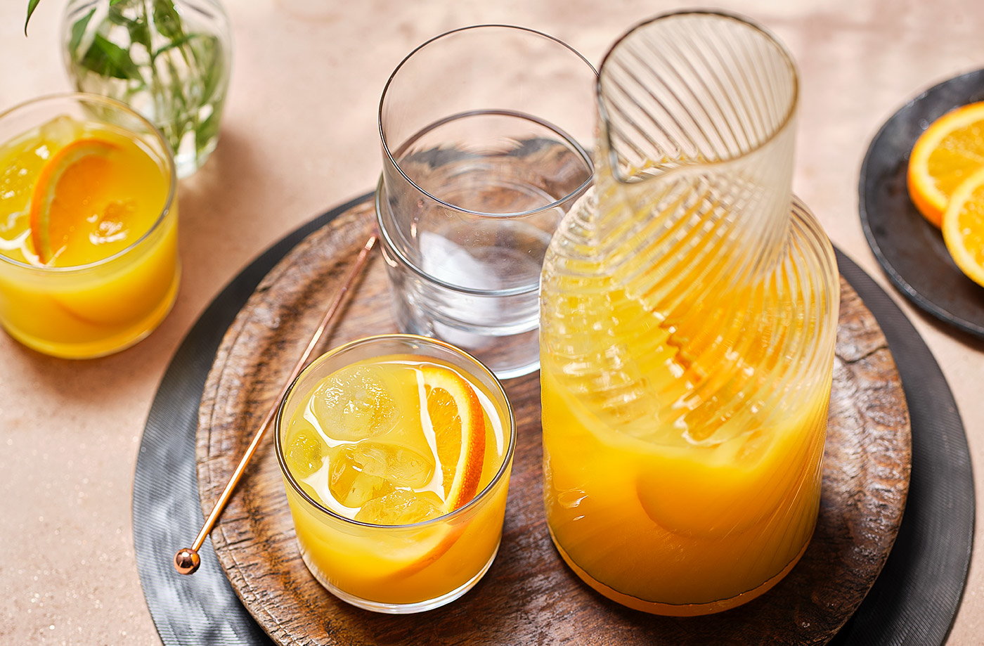 Citrus and spice pitcher