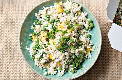 Image of "Egg-fried cauliflower rice"