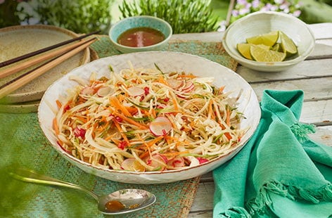 Image of "Crunchy Japanese-inspired slaw"
