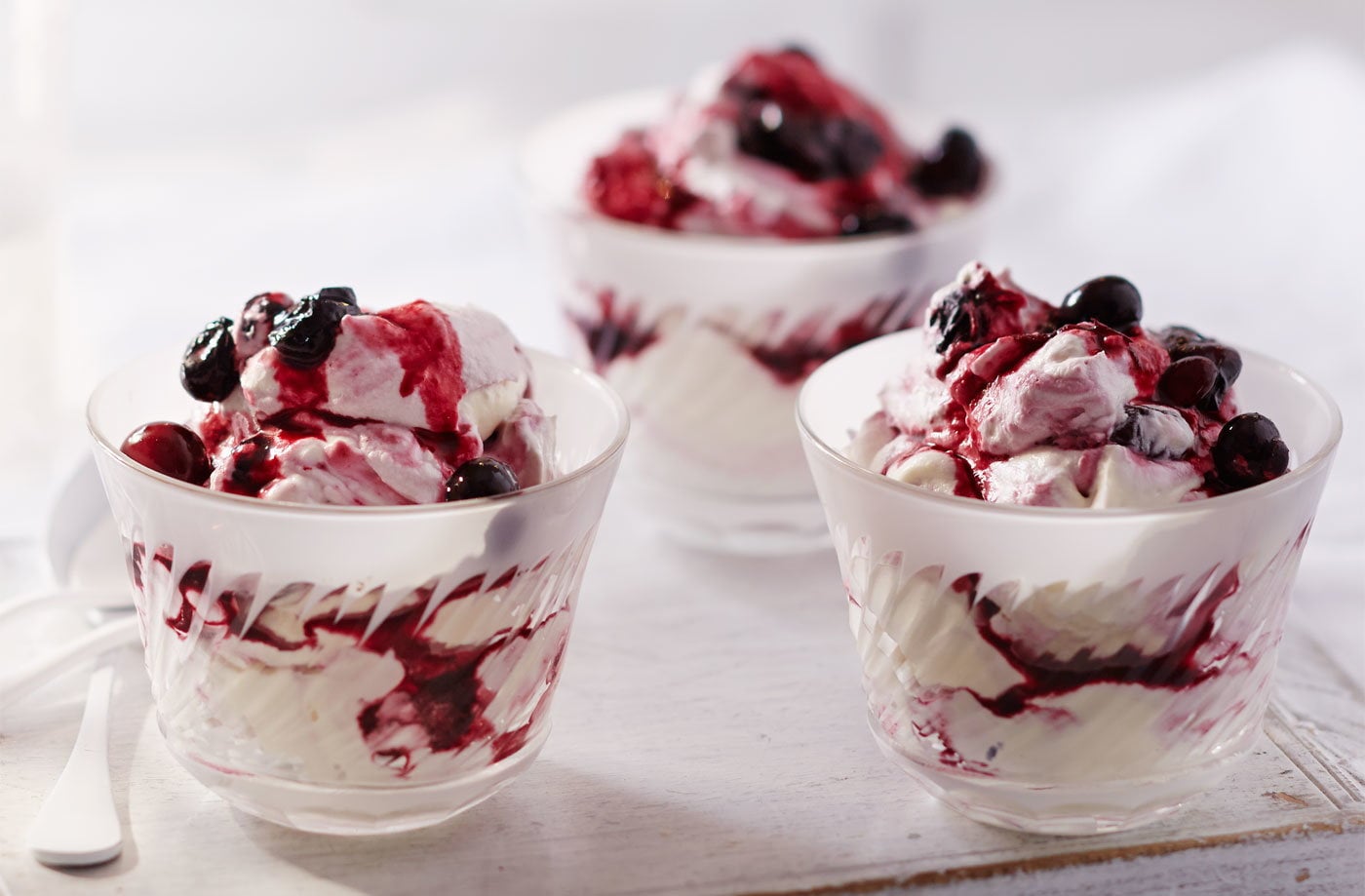 Blueberry fool