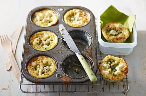 Image of "Courgette and feta bakes"