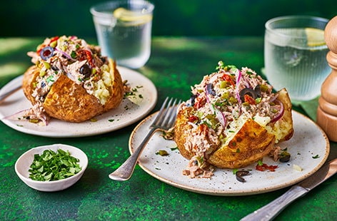 Image of "Next-level tuna mayo jacket potatoes"