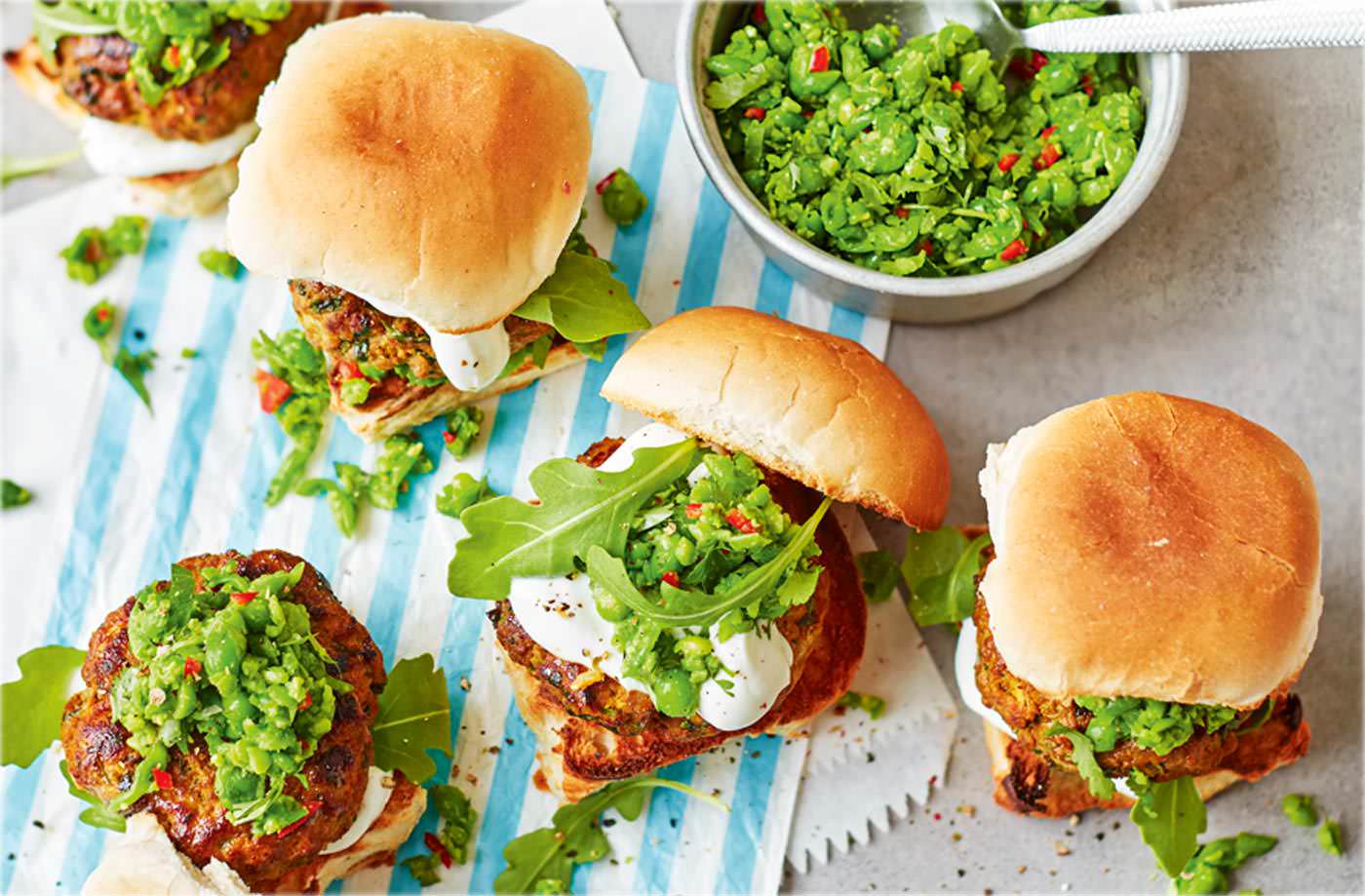 Keema lamb sliders