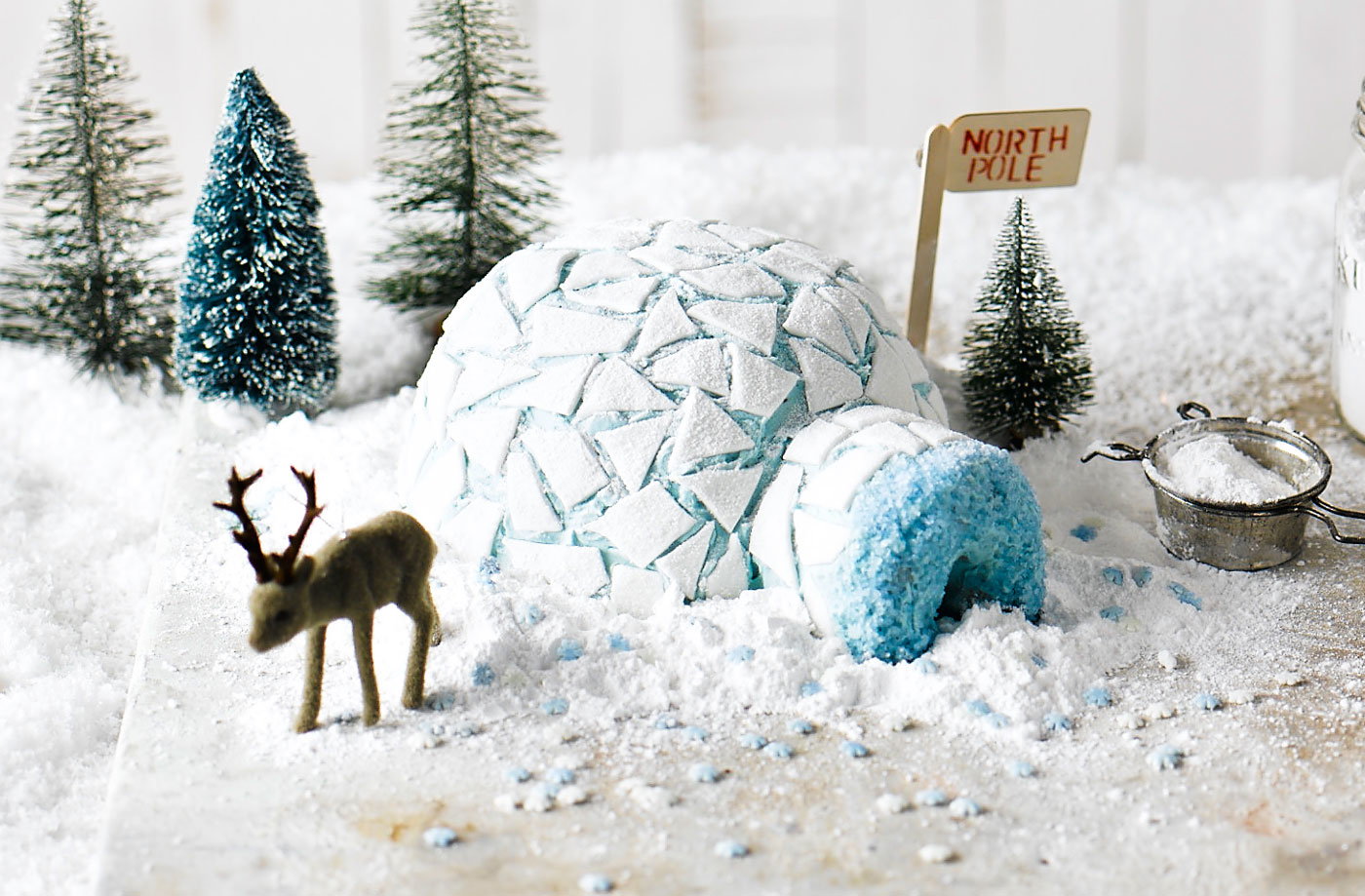 Igloo cake