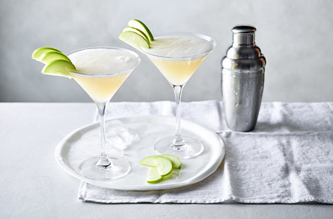 Image of "Ginger appletini"