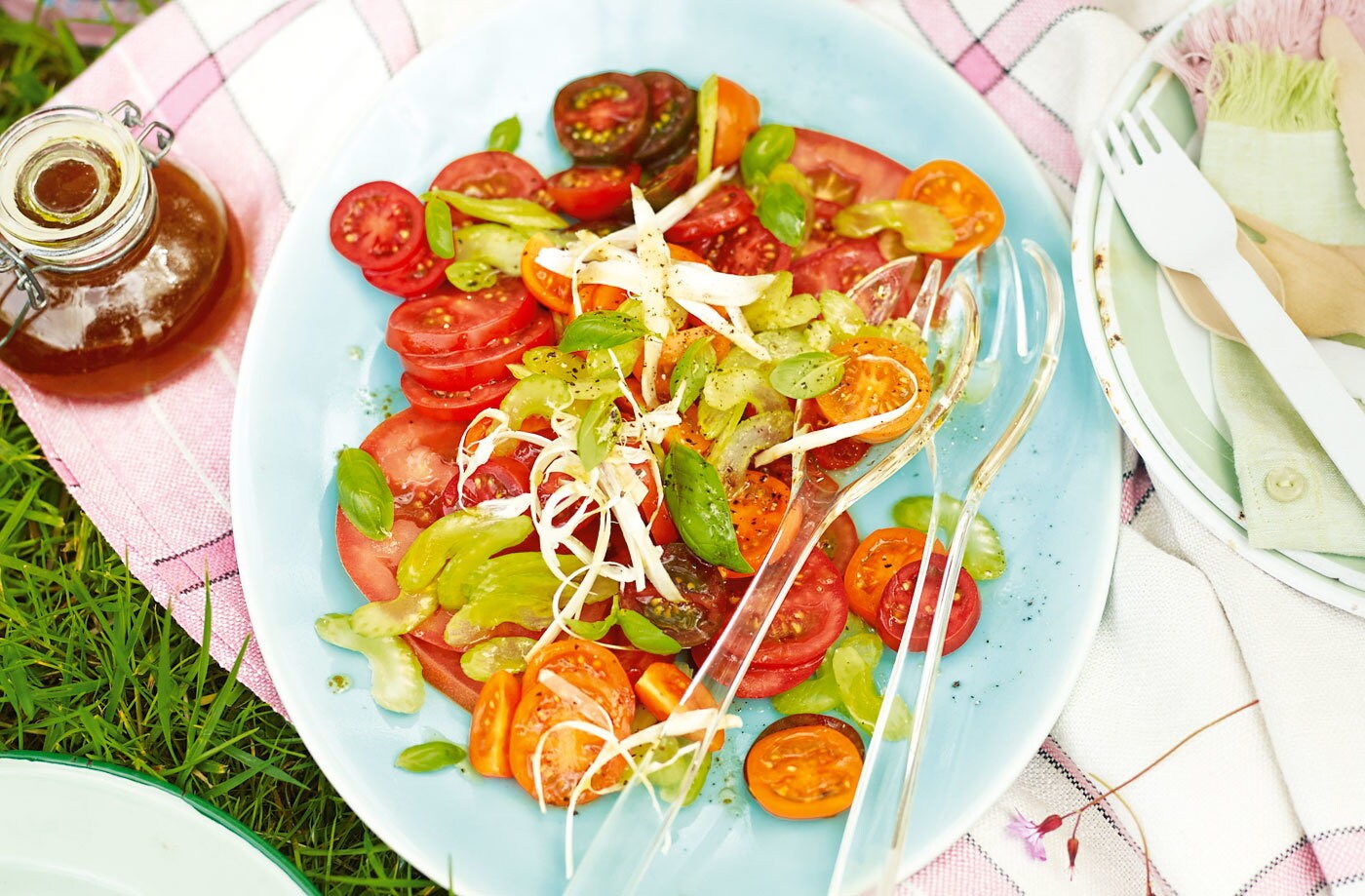 Bloody Mary tomato salad