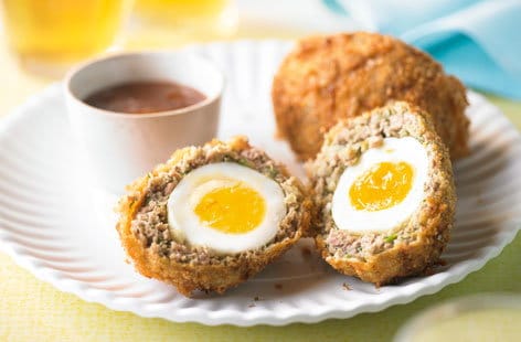 Image of "Turkey & cumin Scotch eggs"