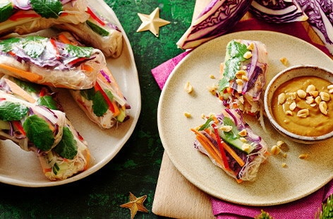Turkey winter rolls