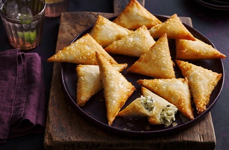 Image of "Cheese samosas"