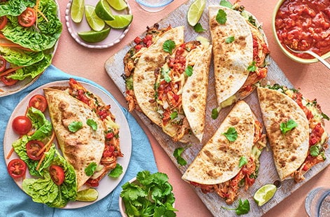 Image of "Hunter’s chicken birria-inspired tacos"