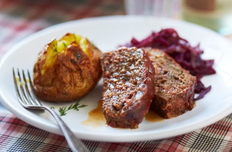 Image of "Slow-cooker scandi spiced meatloaf"