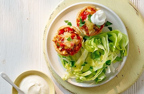 Image of "Turkey taco cups"