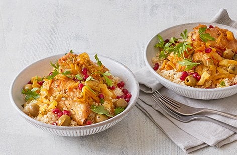 Image of "Preserved lemon chicken tagine"