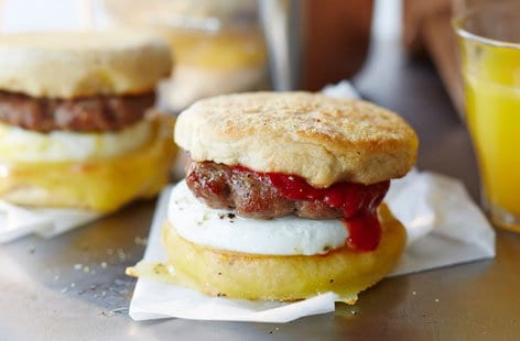 Image of "Sausage and egg muffins"