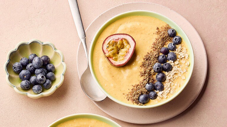Exotic smoothie bowl