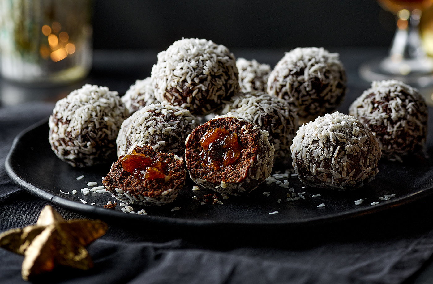 Mince pie snowballs