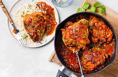 Image of "Goan chicken curry"