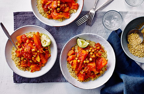 Image of "Carrot and chickpea stew"