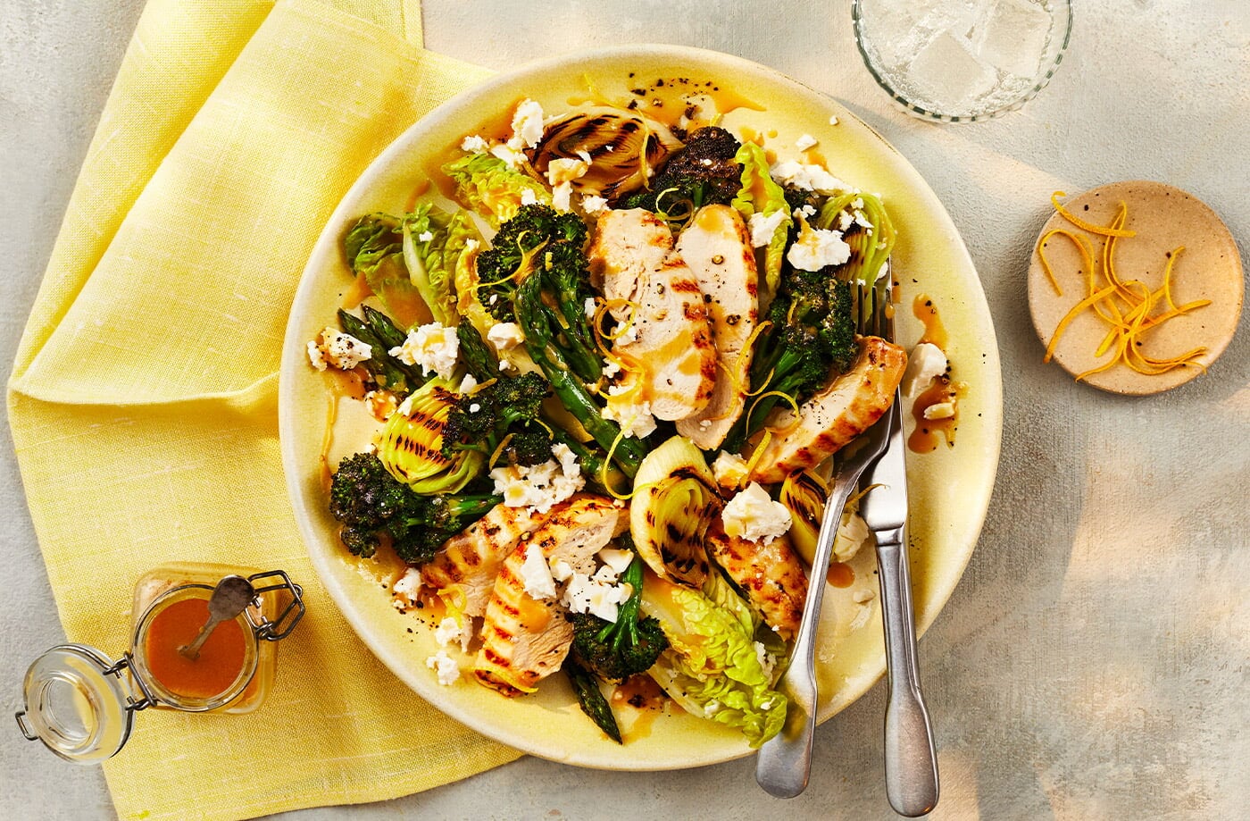 Chargrilled chicken salad