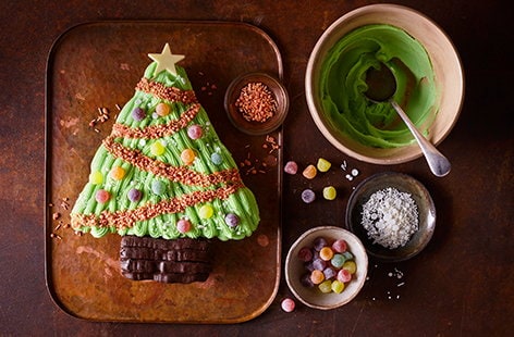 Image of "Cupcake Christmas tree"